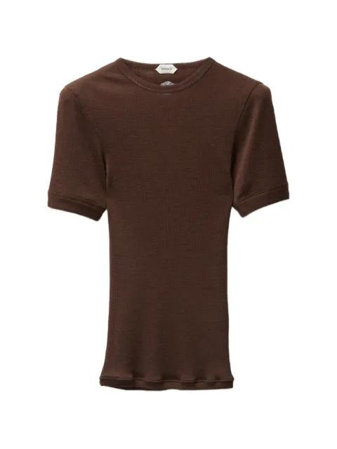 ribbed T-shirt by VERSACE
