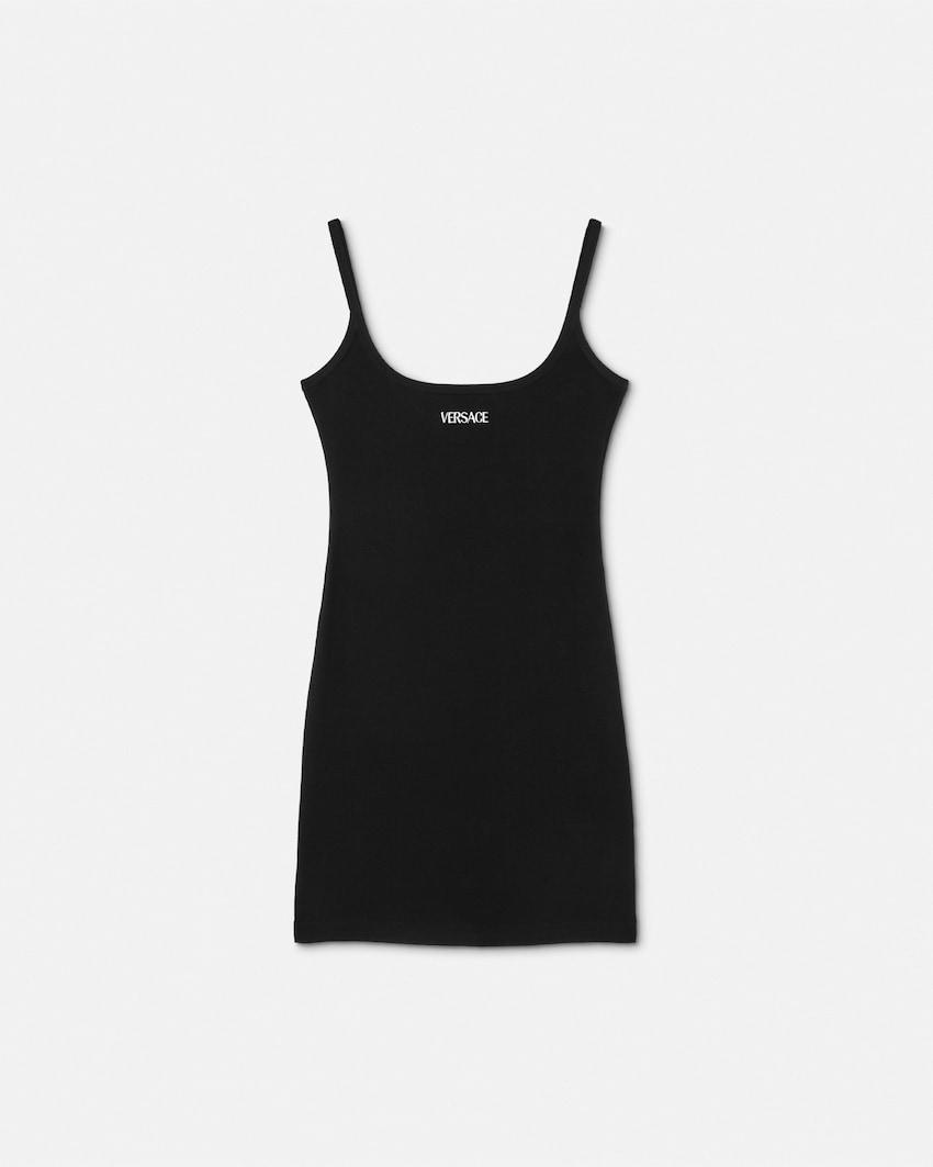 ribbed fitted mini dress by VERSACE