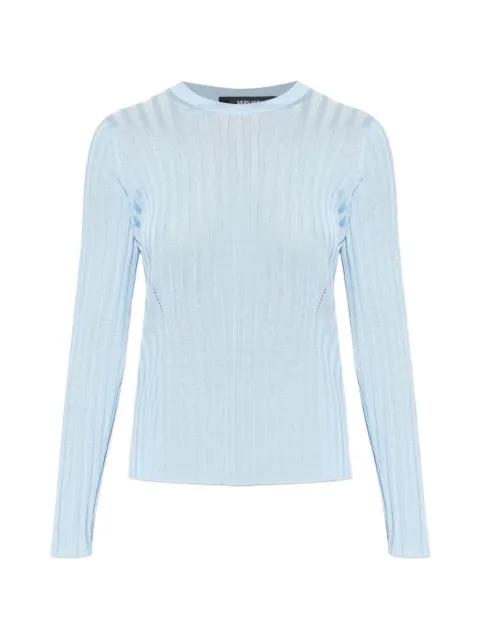 ribbed-knit top by VERSACE