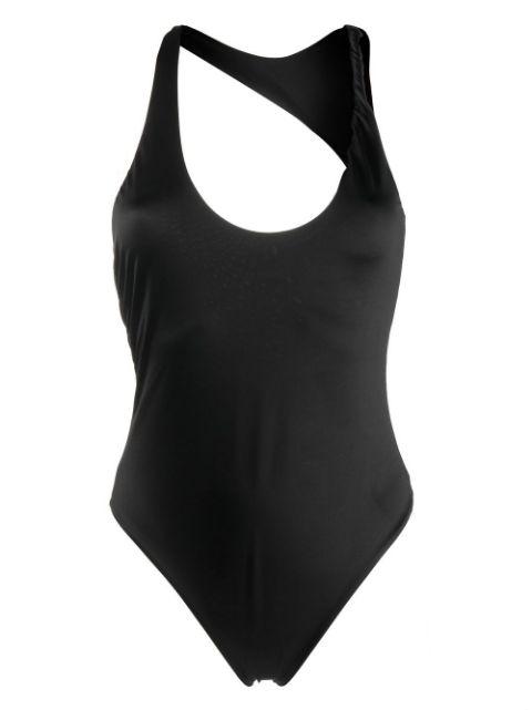 rolled cut-out swimsuit by VERSACE