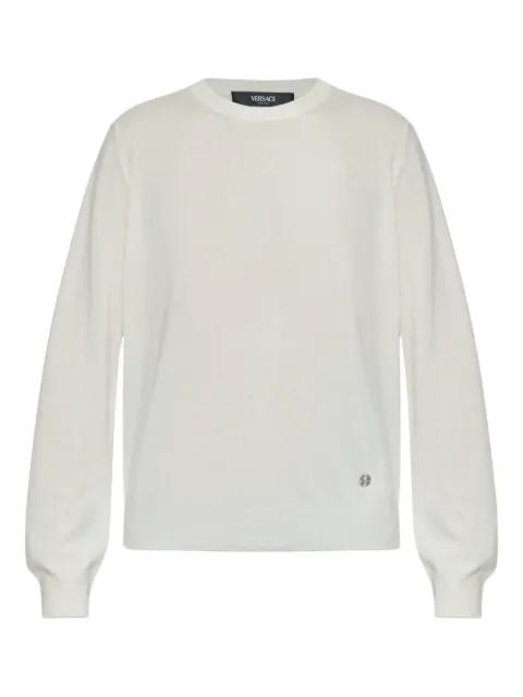 round-logo sweater by VERSACE