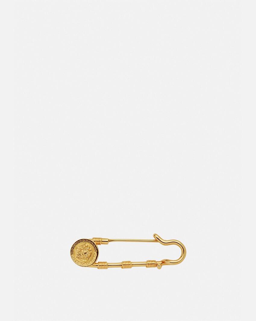 safety pin brooch by VERSACE