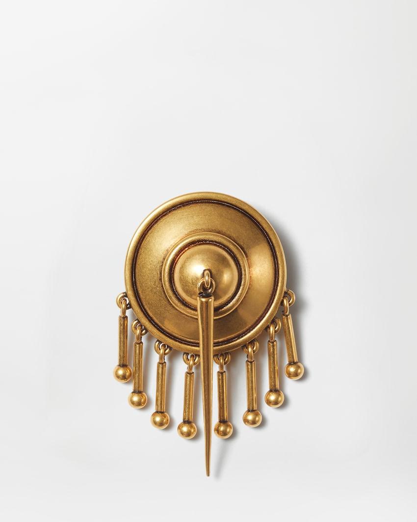 scudo brooch by VERSACE
