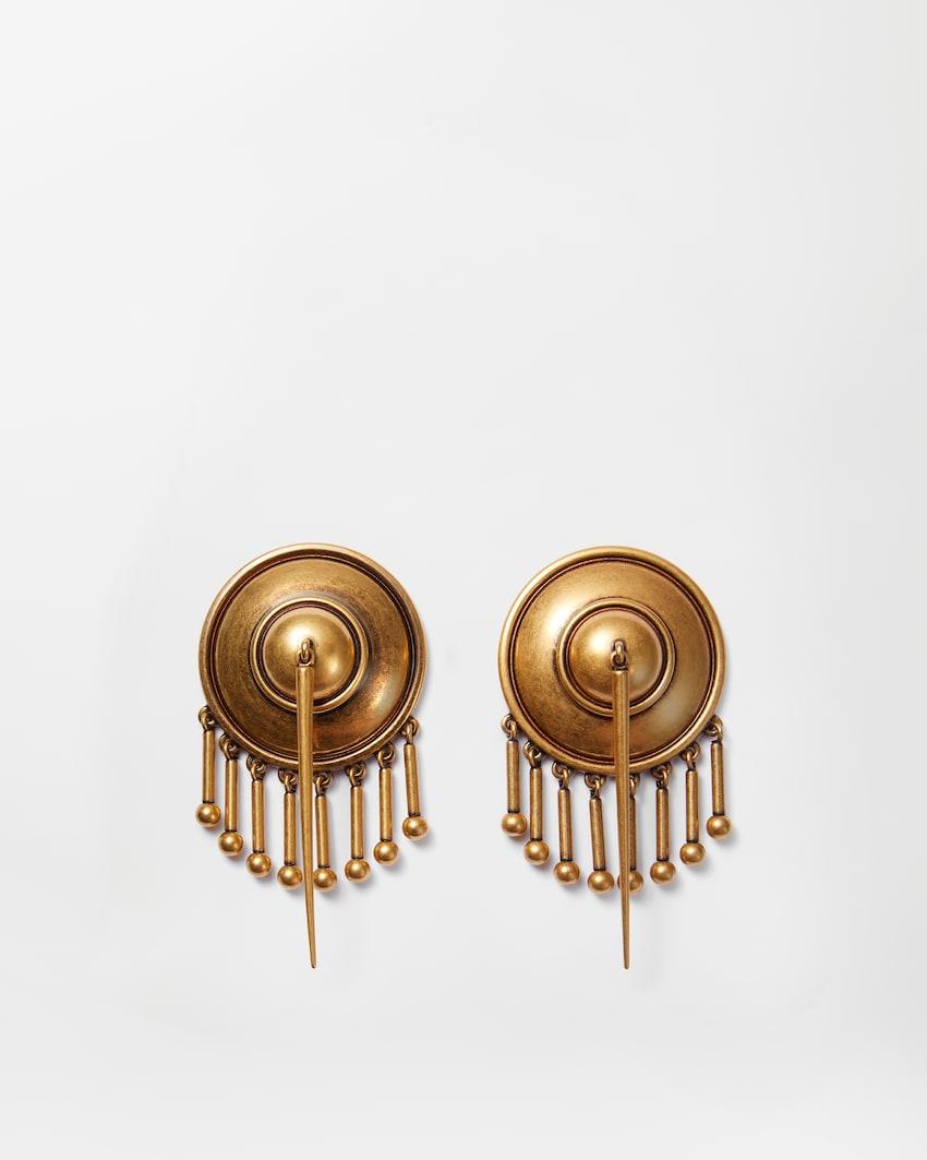 scudo earrings by VERSACE