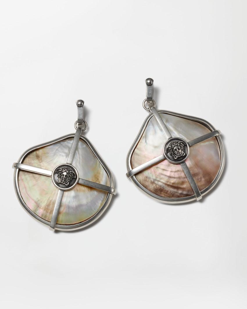sea frames earrings by VERSACE