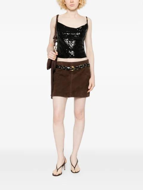 sequin top by VERSACE