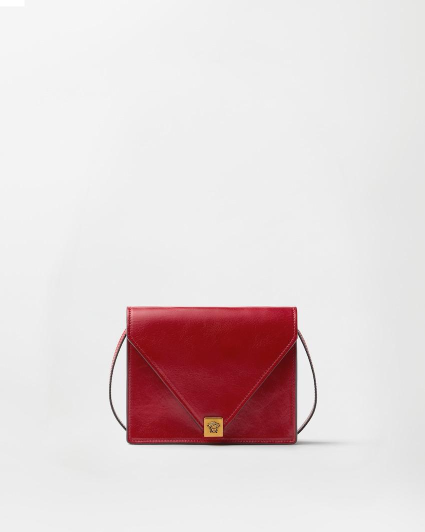 severine leather mini bag by VERSACE