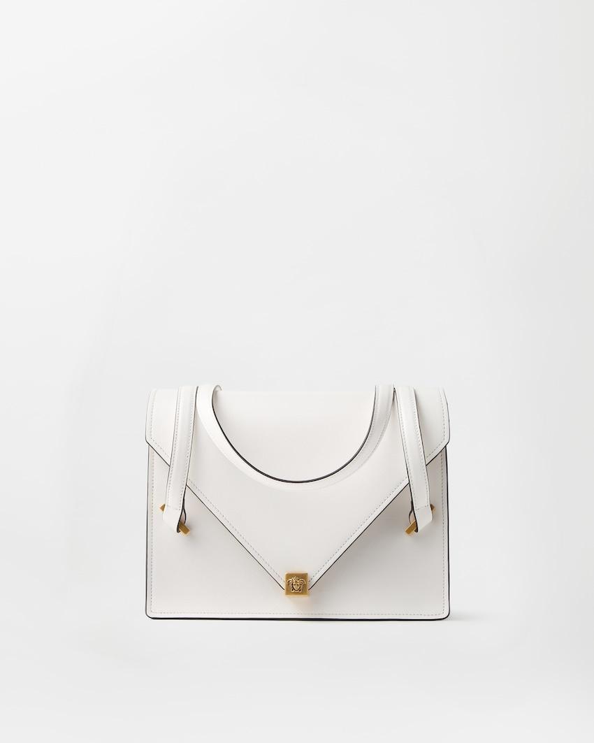 severine leather shoulder bag by VERSACE