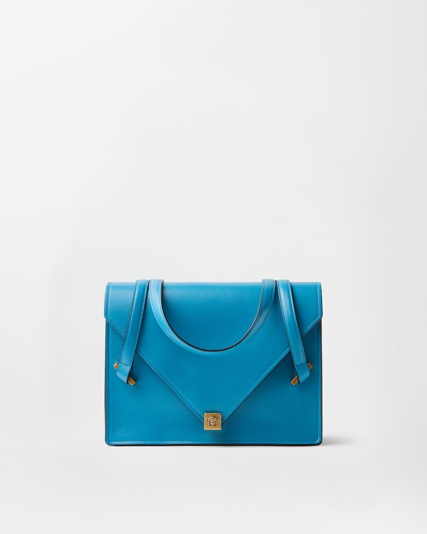 severine leather shoulder bag by VERSACE