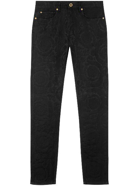 slim-fit jeans by VERSACE