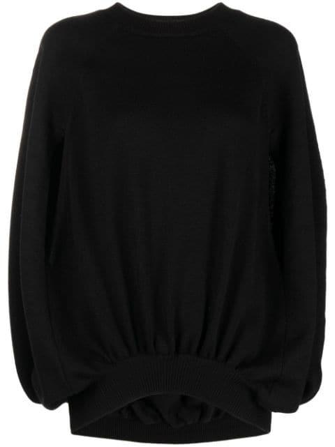 slit-sleeve jumper by VERSACE