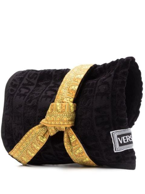 small I Love Baroque pet bathrobe by VERSACE