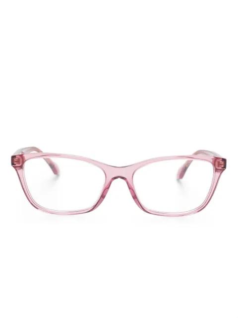 square-frame glasses by VERSACE