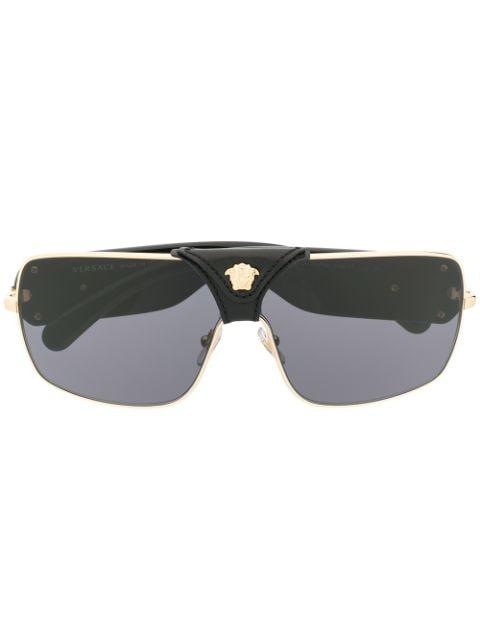 squared Baroque sunglasses by VERSACE