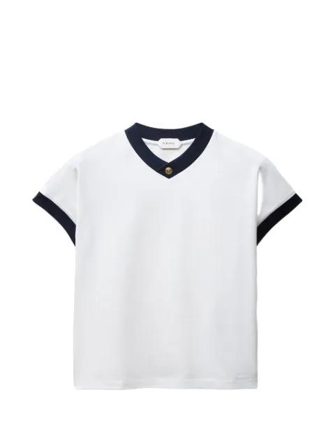 stretch cotton-jersey T-Shirt by VERSACE