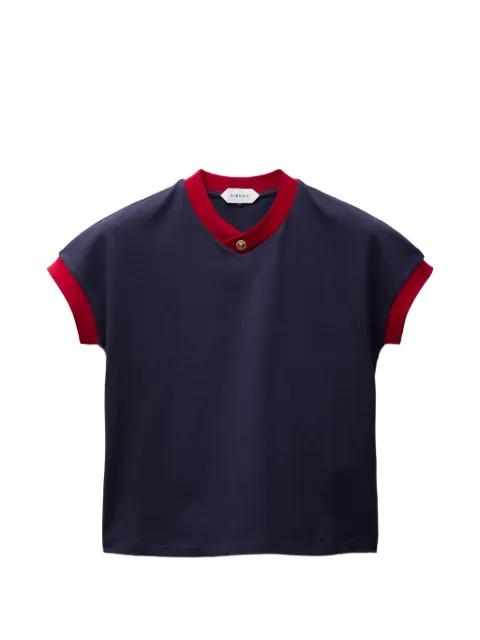 stretch cotton-jersey T-shirt by VERSACE