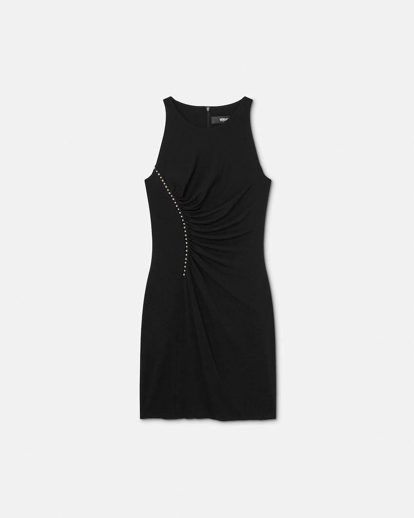 stretch crepe jersey mini dress by VERSACE