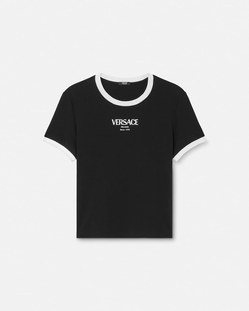 stretch viscose-jersey t-shirt by VERSACE