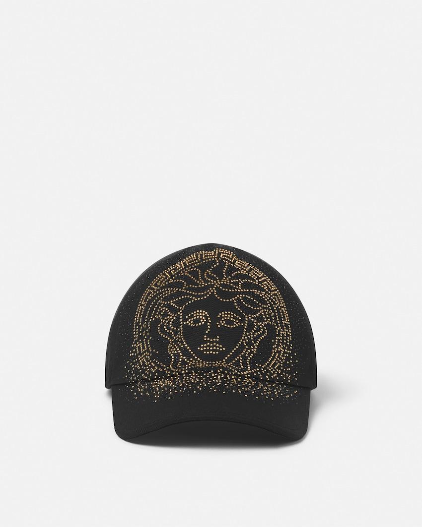 studded medusa kids baseball cap by VERSACE