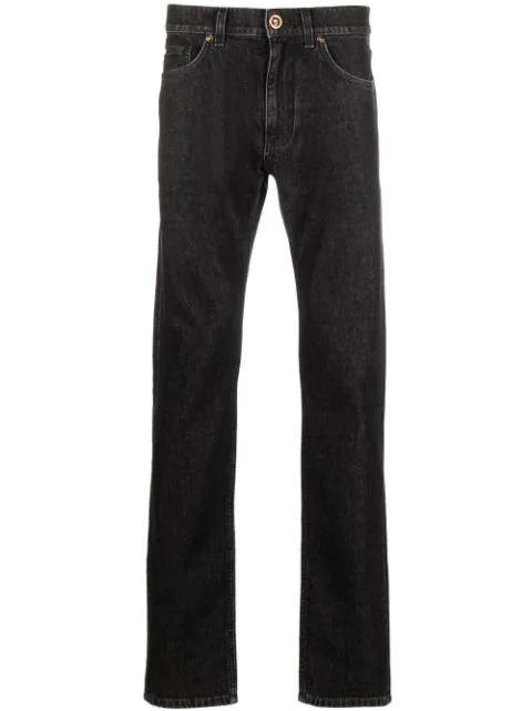 tapered denim jeans by VERSACE