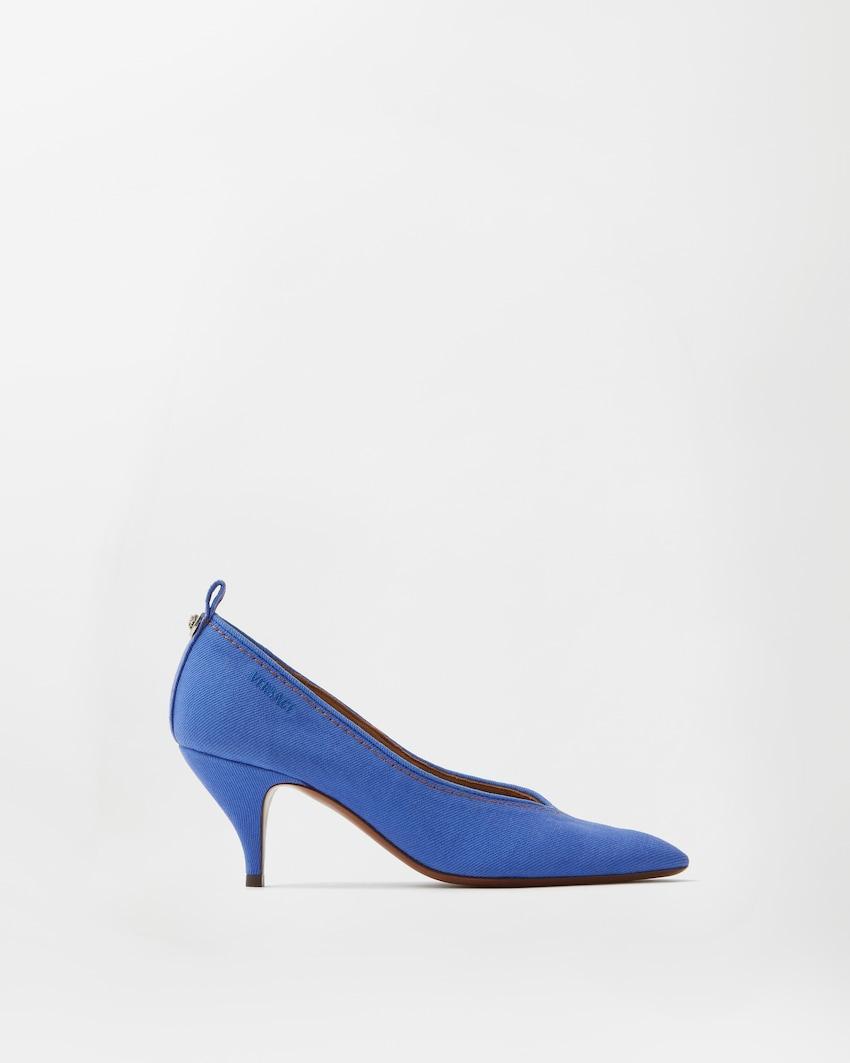 tina denim pumps 65 mm by VERSACE