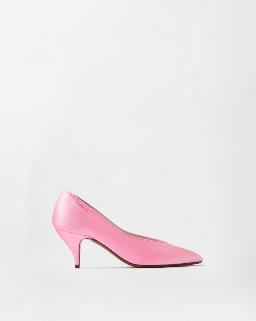tina satin pumps 65 mm by VERSACE