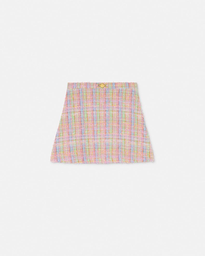 tweed a-line kids skirt by VERSACE