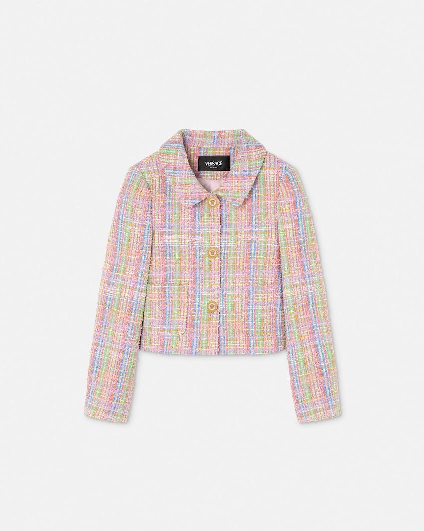 tweed kids jacket by VERSACE