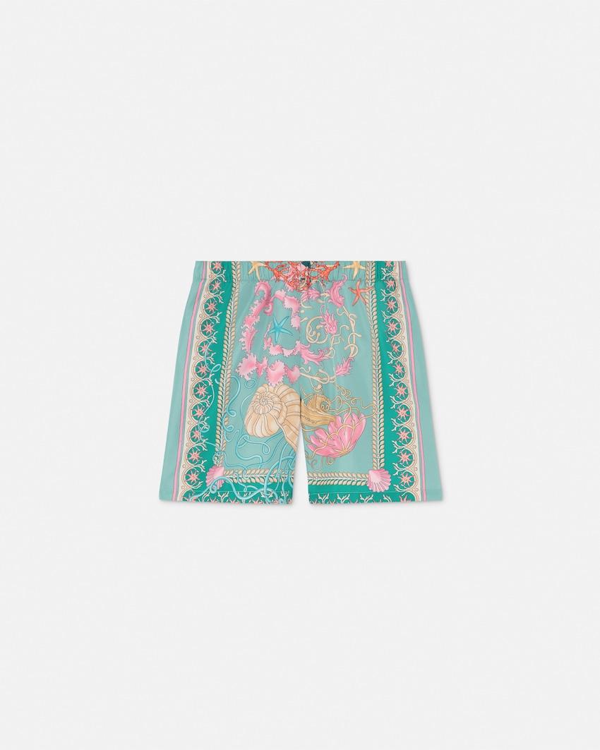 underwater barocco kids swim shorts by VERSACE