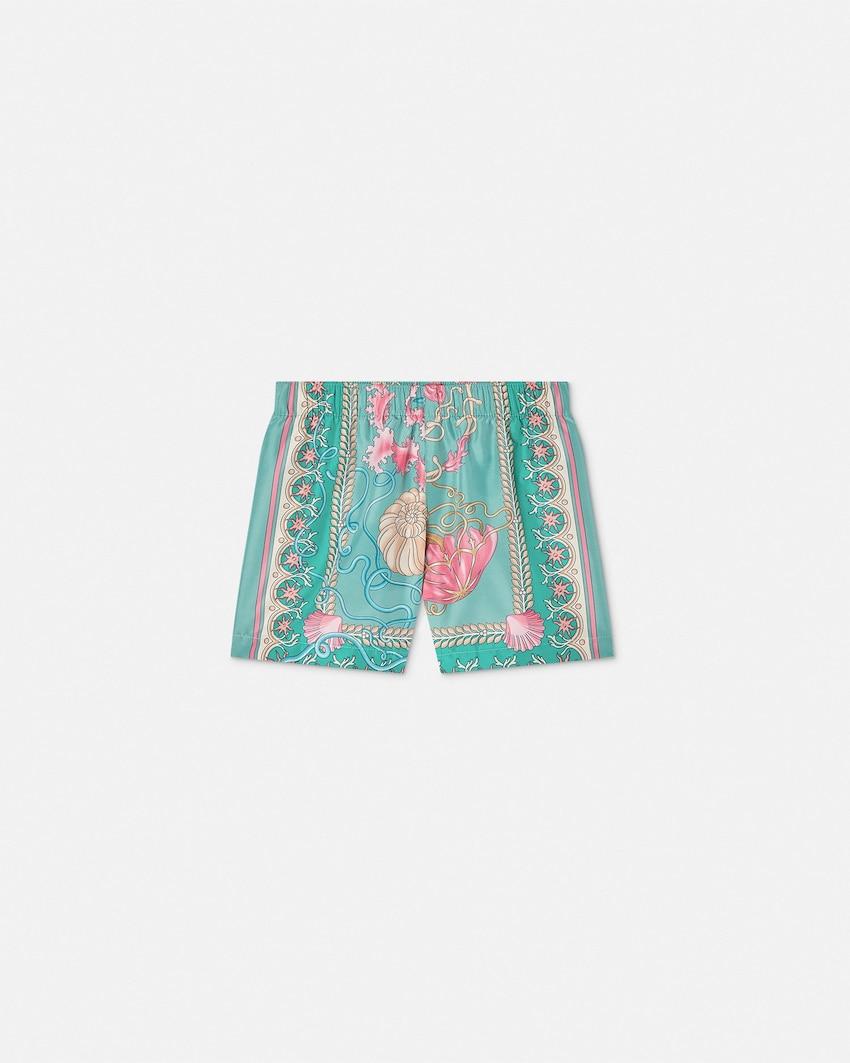 underwater barocco kids swim shorts by VERSACE