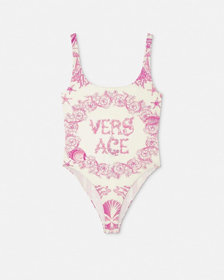 underwater barocco one-piece swimsuit by VERSACE
