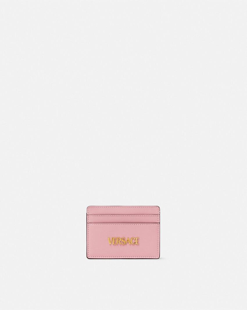 versace tag leather card holder by VERSACE