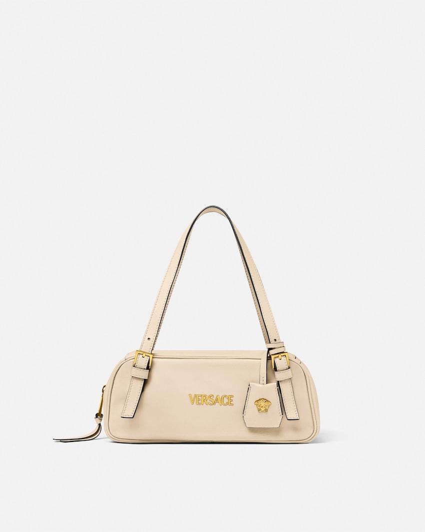 versace tag nappa bowling bag by VERSACE