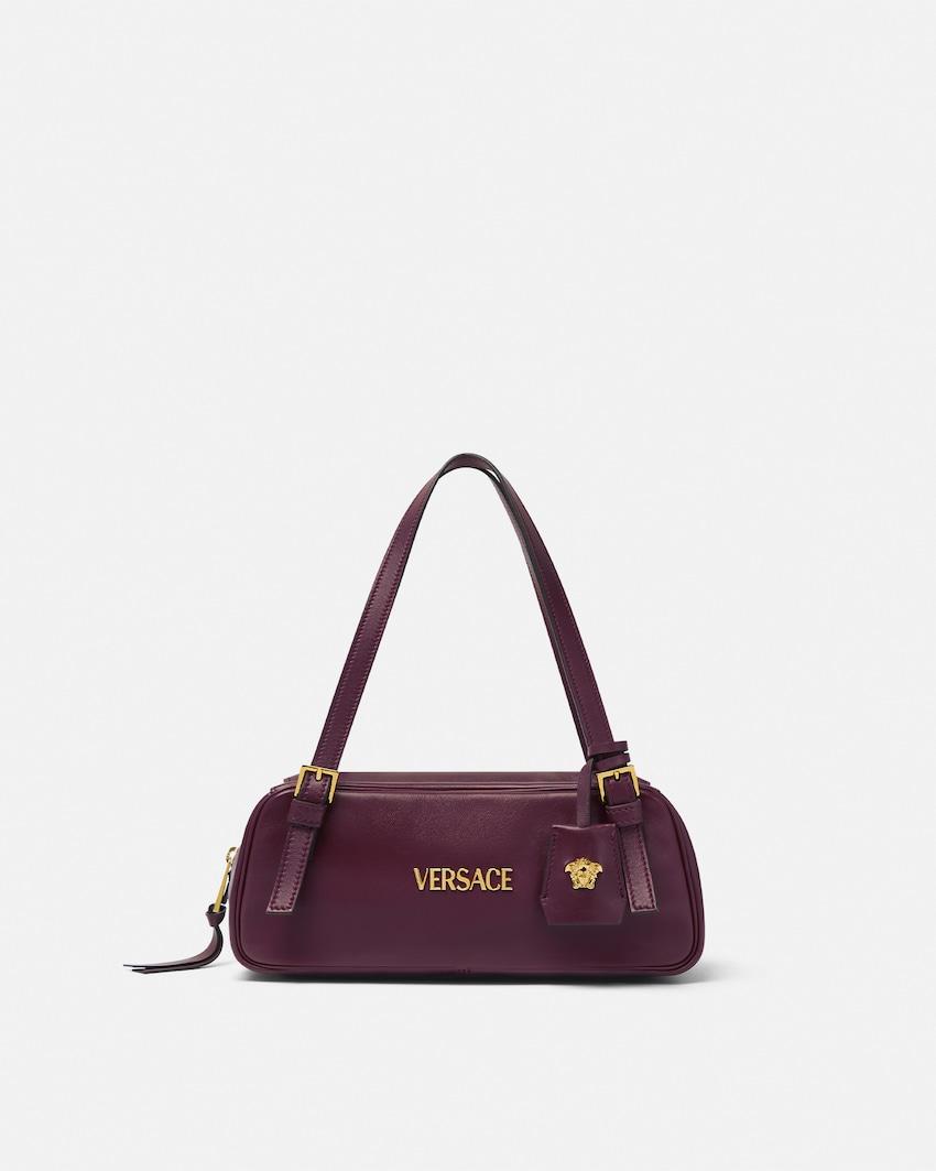 versace tag nappa bowling bag by VERSACE