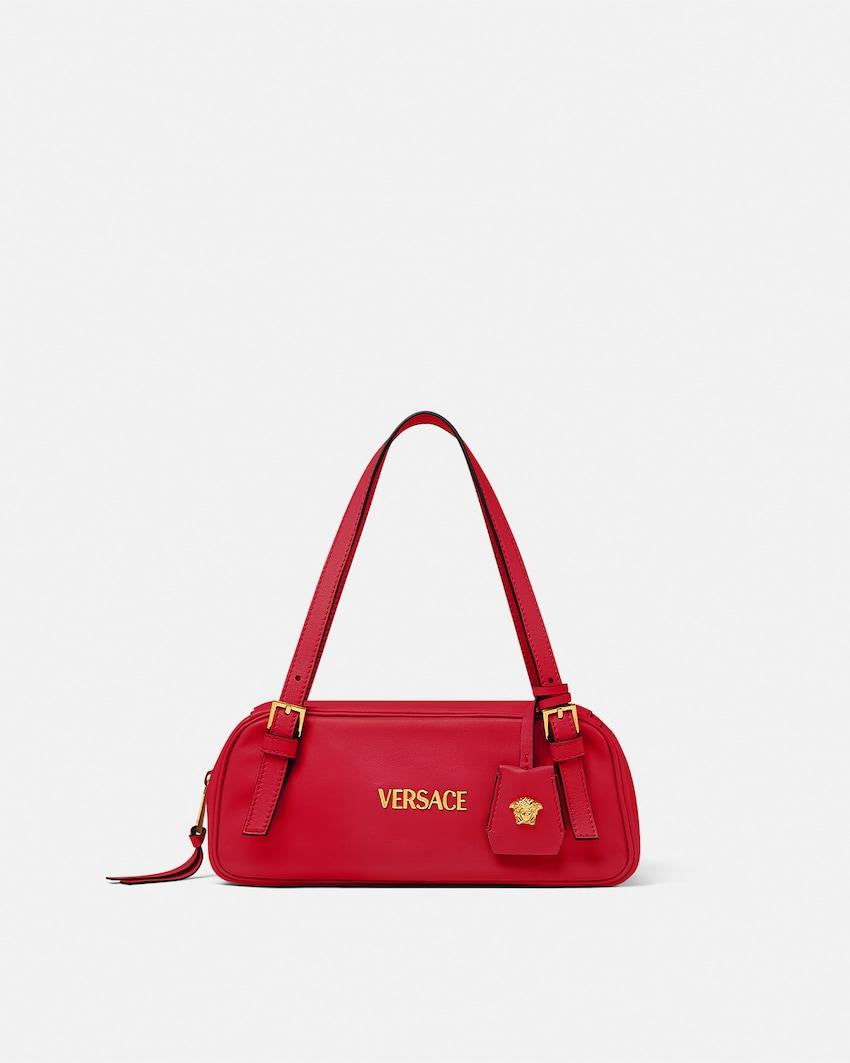 versace tag nappa bowling bag by VERSACE