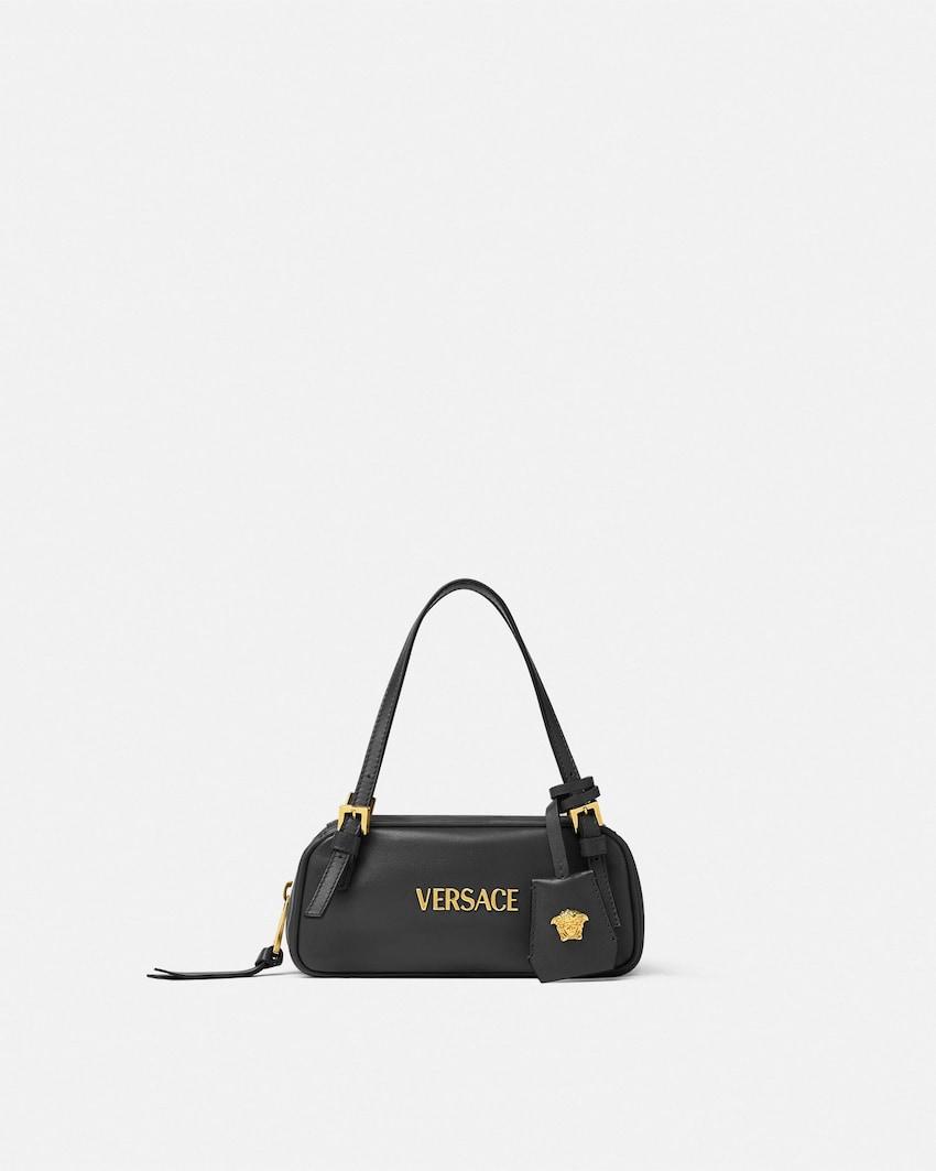 versace tag nappa bowling mini bag by VERSACE