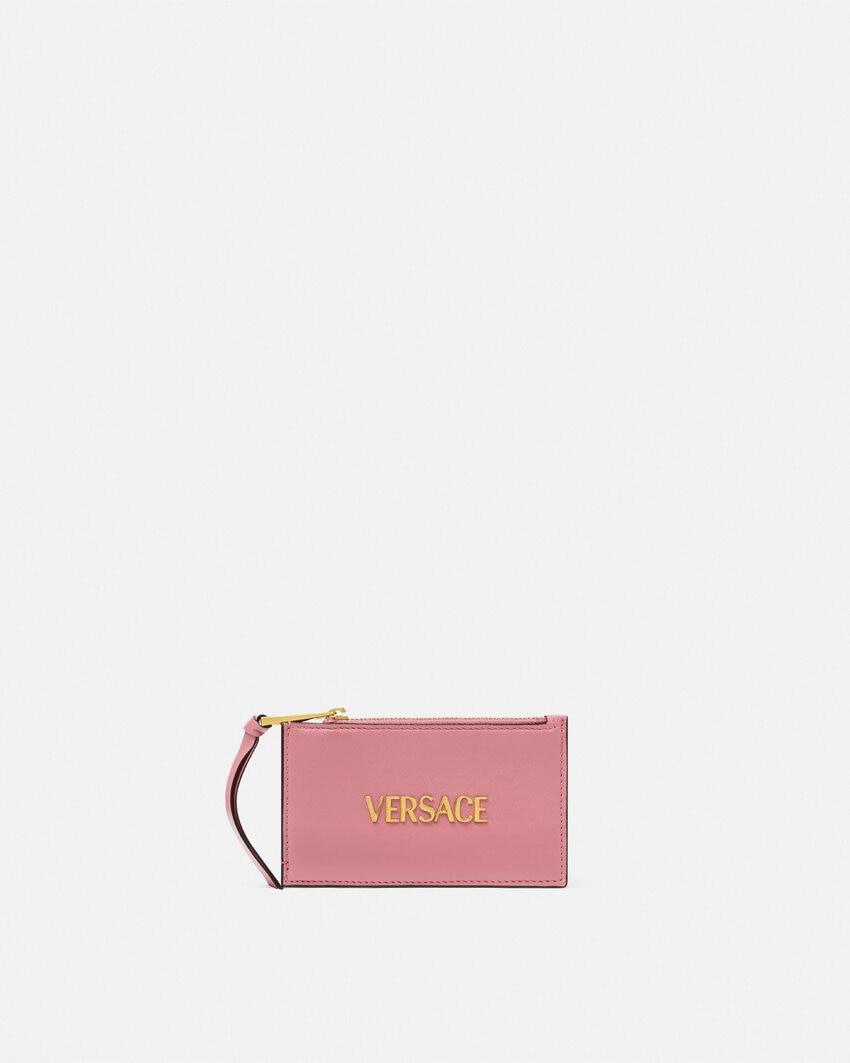 versace tag nappa card holder by VERSACE