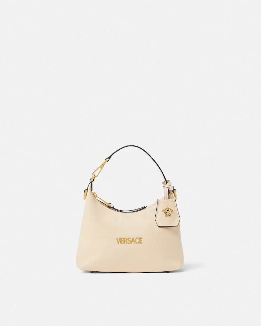 versace tag nappa hobo bag by VERSACE
