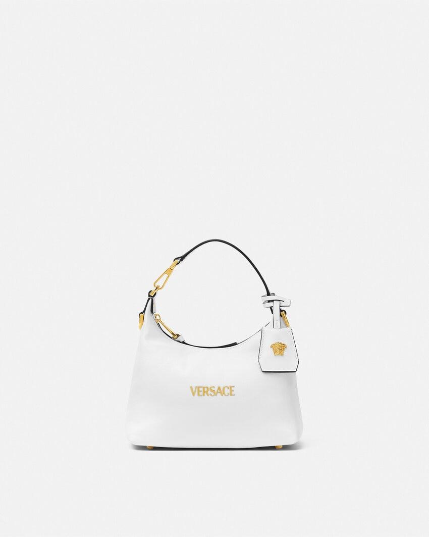 versace tag nappa hobo bag by VERSACE