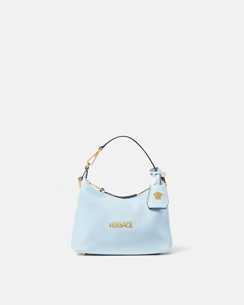 versace tag nappa hobo bag by VERSACE