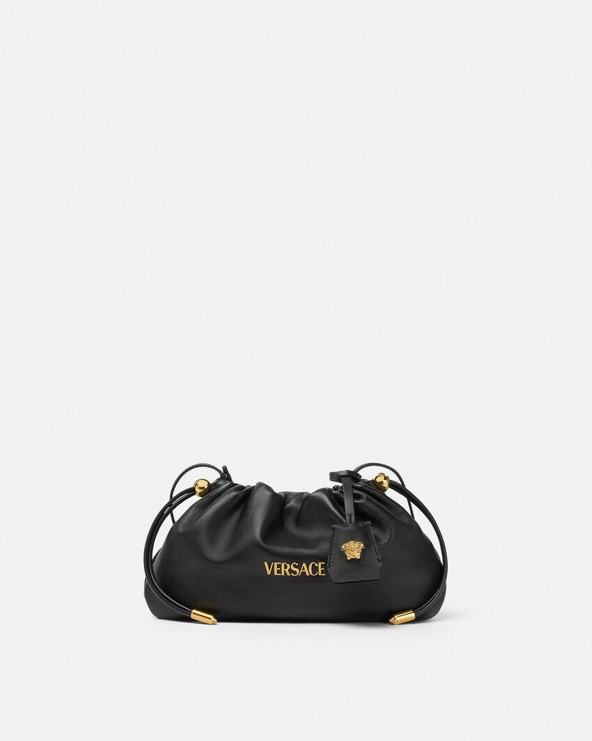 versace tag nappa mini bag by VERSACE