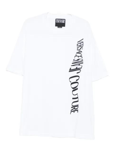 vertical-logo T-shirt by VERSACE