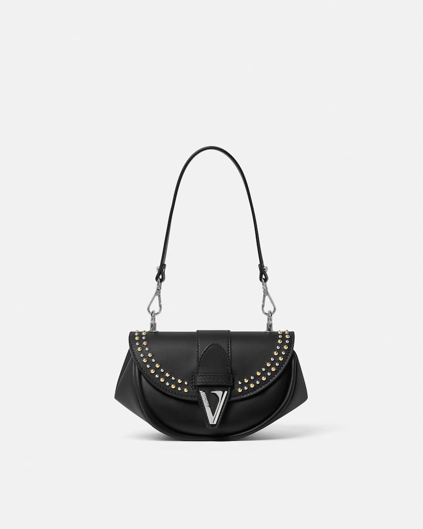 virtus embellished small shoulder bag by VERSACE