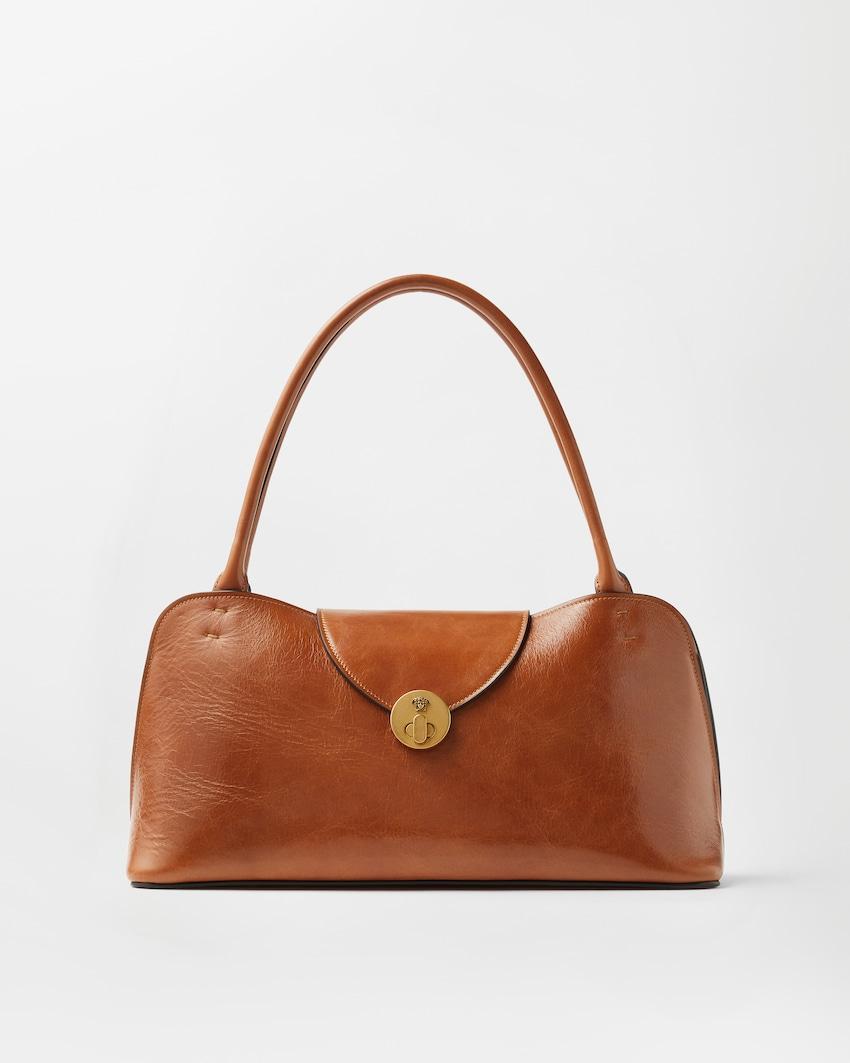 vivian leather eastwest shoulder bag by VERSACE