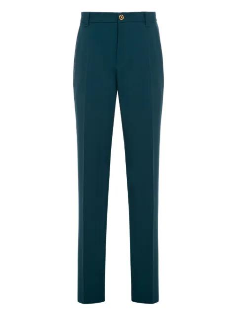 welt-pocket trousers by VERSACE