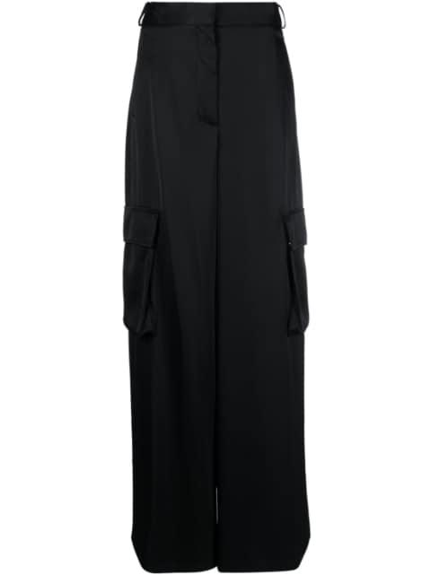wide-leg cargo trousers by VERSACE
