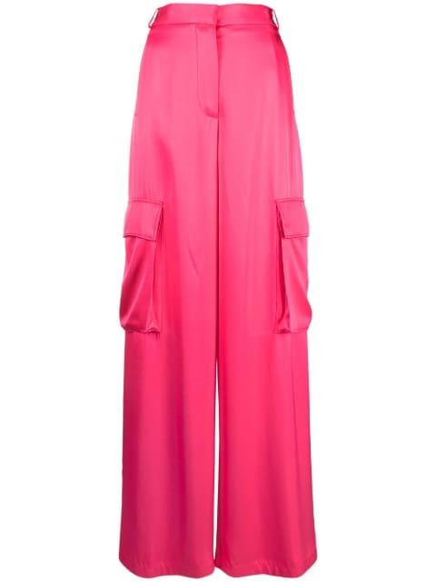 wide-leg cargo trousers by VERSACE