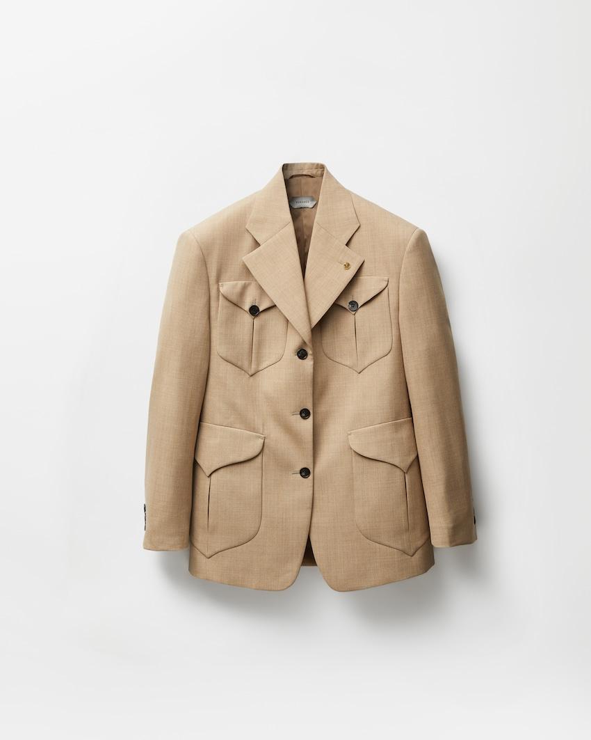 wool blazer by VERSACE