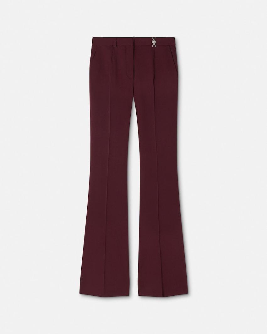 wool-blend formal pants by VERSACE