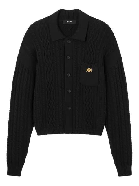 wool cardigan by VERSACE